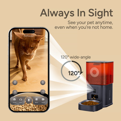 Molly&Cody Smart Feeder 6L Camera FT-21C-B