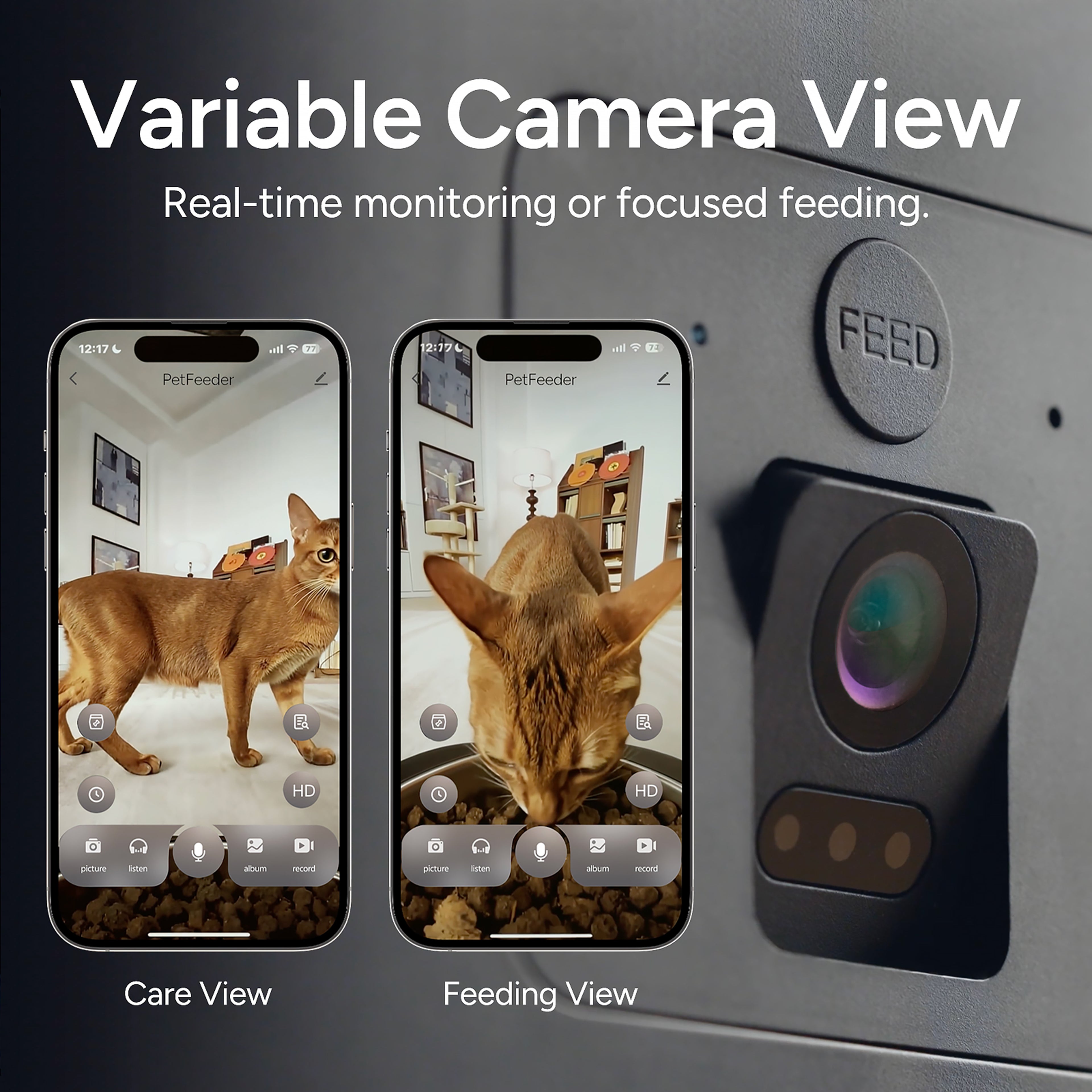 Molly&Cody Smart Feeder 6L Camera FT-21C-B