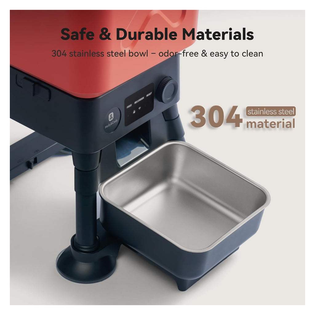 Molly&Cody Titan 14L WiFi Automatic Dog Feeder + 5-Pack Desiccants
