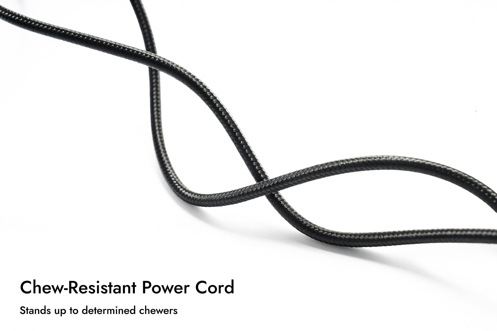 Chew-resistant power cord